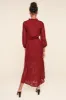 Yours Truly Floral Burnout Maxi Dress sold by Sugarlips