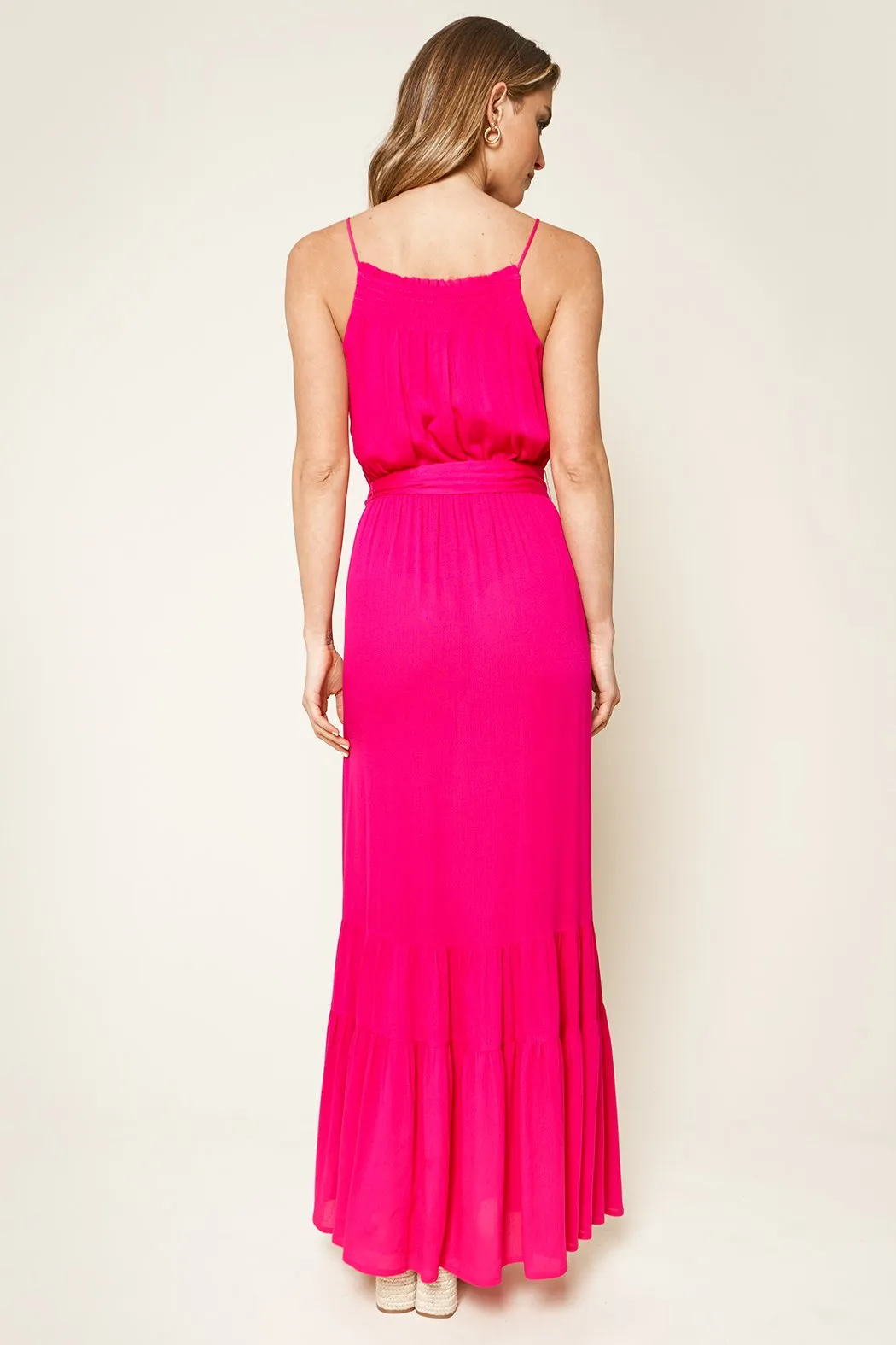 Orchid Ruffled Maxi Dress sold by Sugarlips product image thumbnail 2