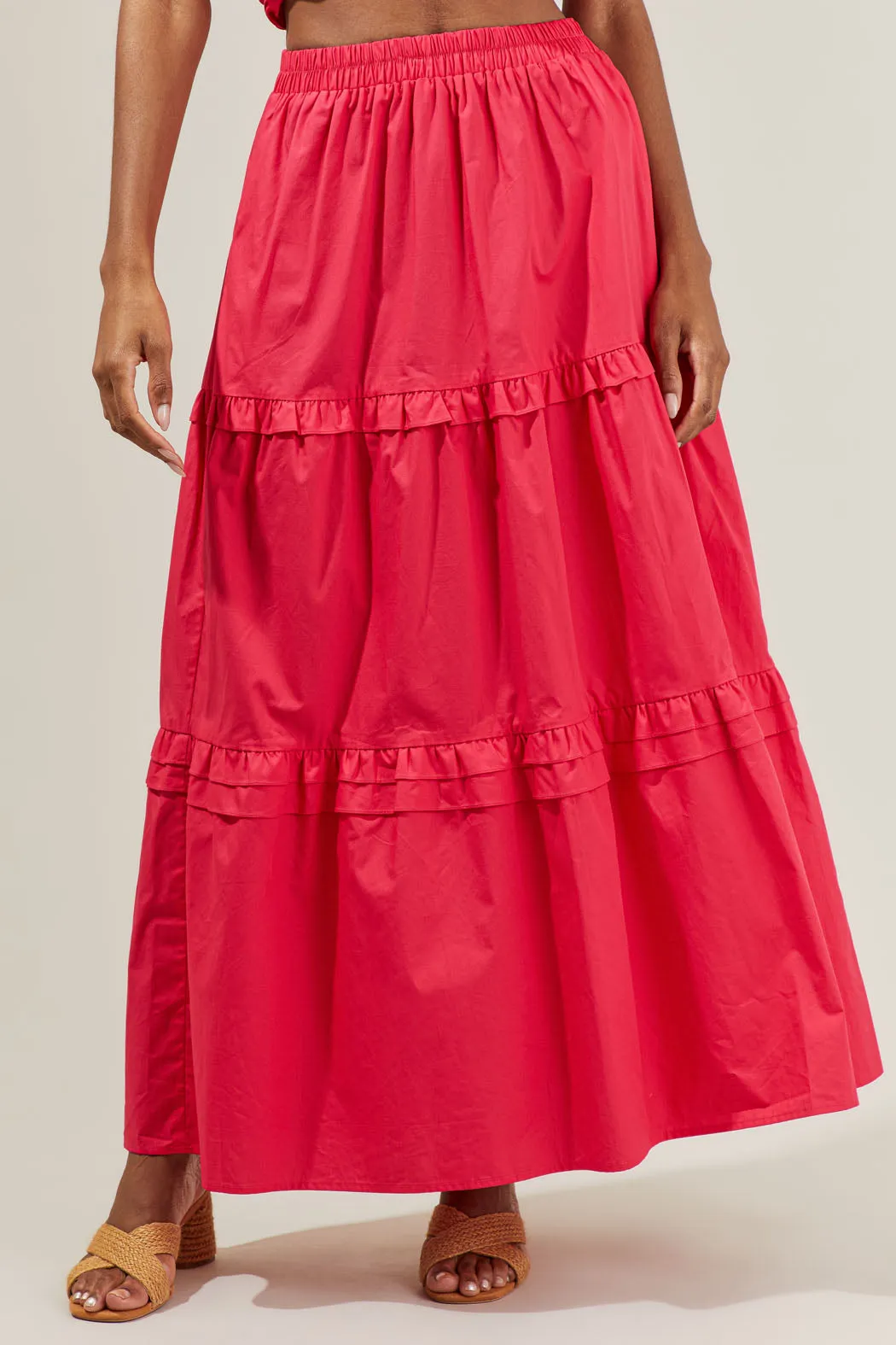 Isabel Ruffle Maxi Skirt sold by Sugarlips product image thumbnail 4