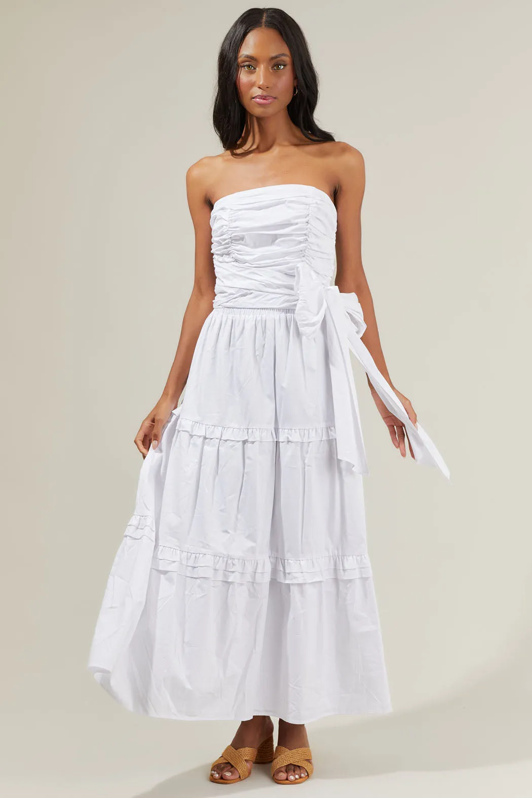 Isabel Ruffle Maxi Skirt sold by Sugarlips product image thumbnail 3