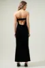 Dynamite Velvet Strapless Maxi Dress sold by Sugarlips