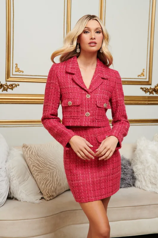 Ken Tweed Crop Blazer made by Sugarlips