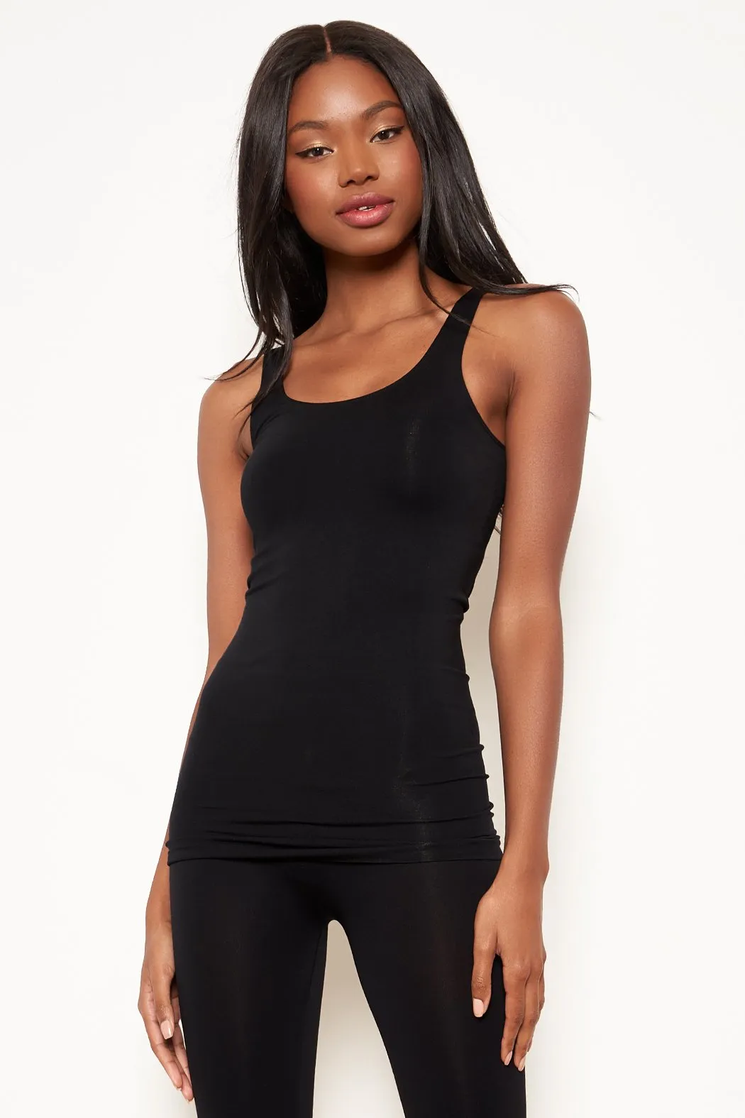 Seamless Scoop Neck Tank Top sold by Sugarlips product image thumbnail 3