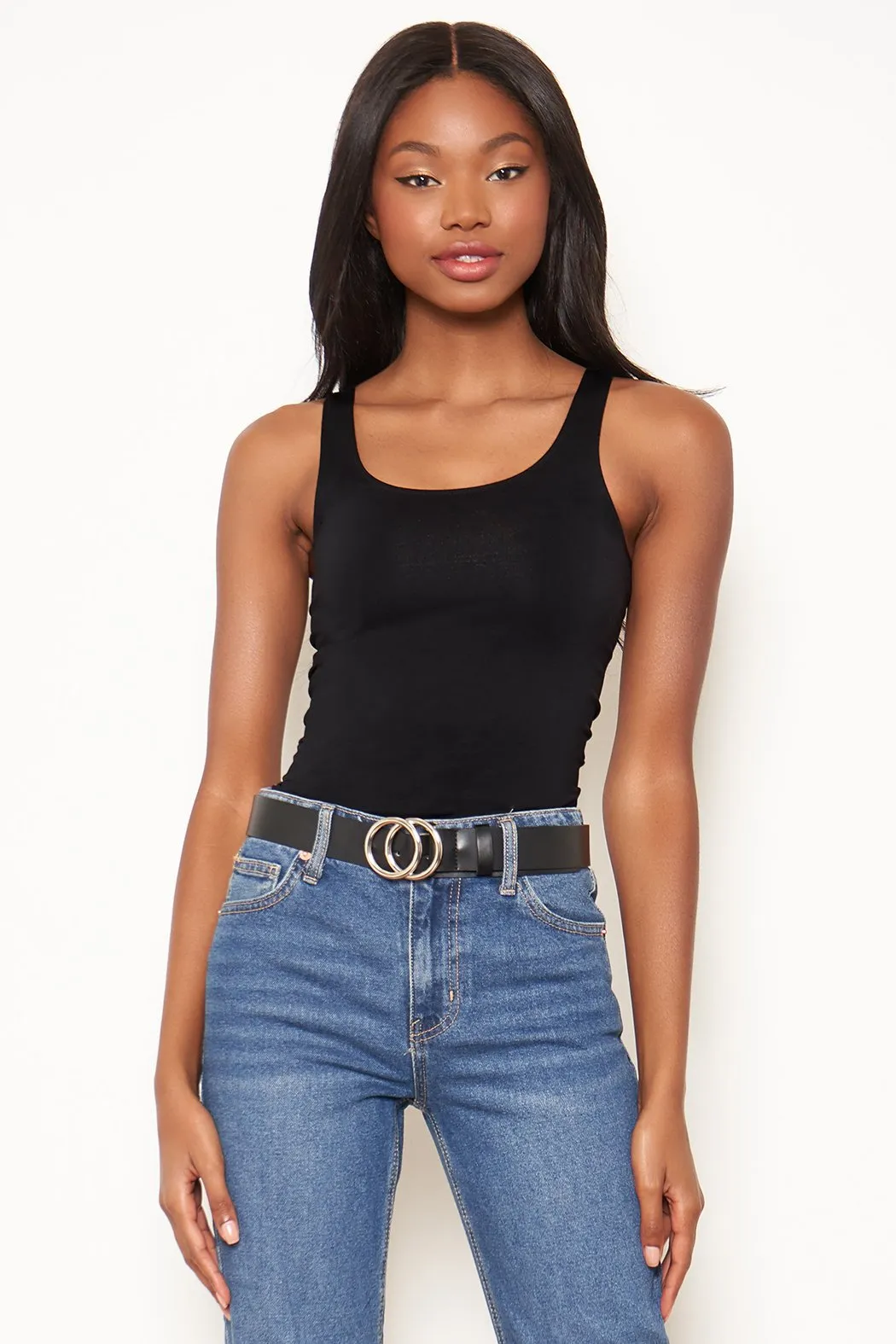 Seamless Scoop Neck Tank Top sold by Sugarlips