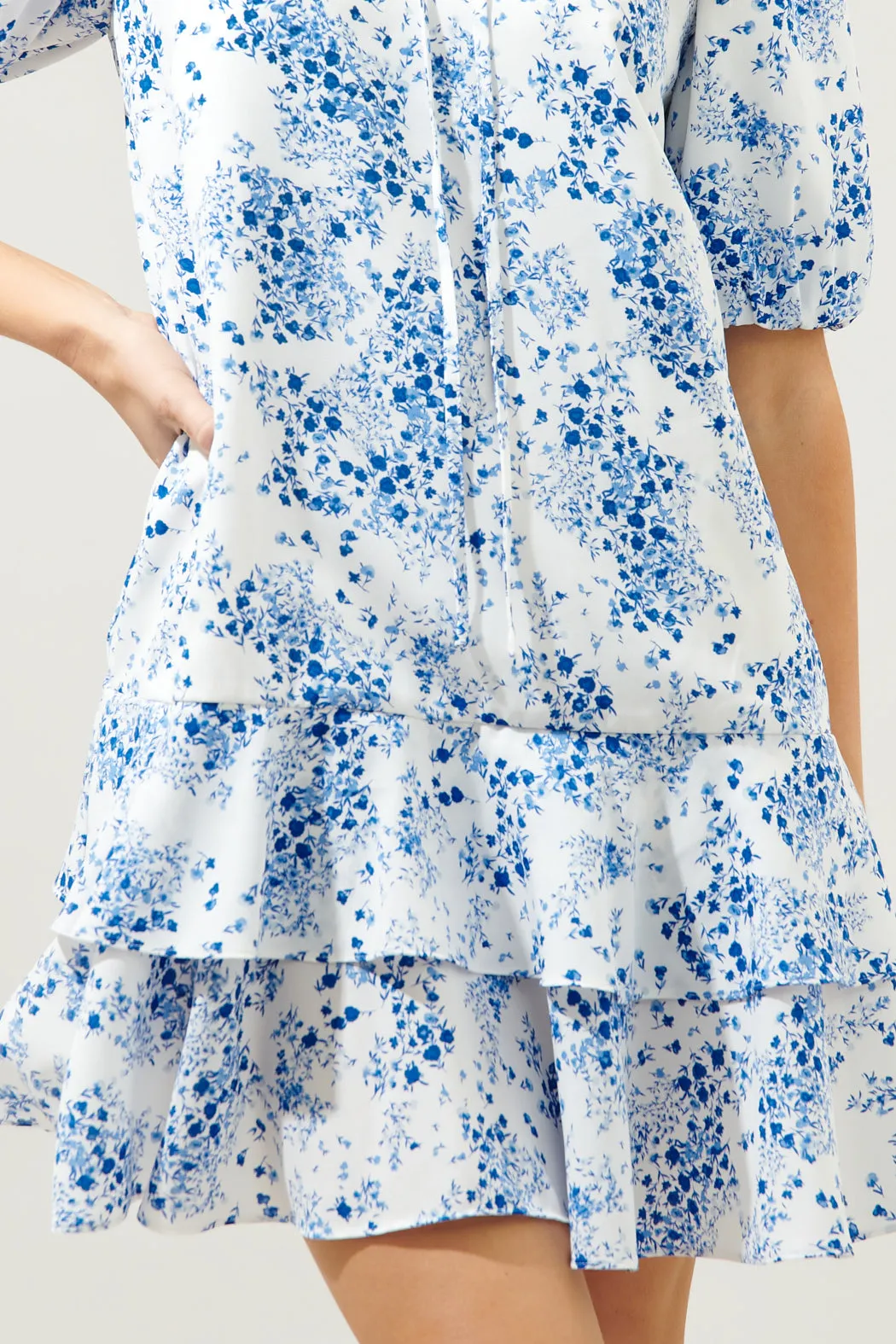 Halcyon Floral Runner Up Shift Dress sold by Sugarlips product image thumbnail 5