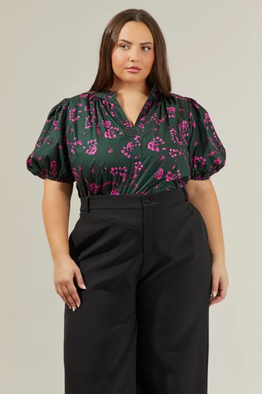 Close to You Split Neck Top Curve sold by Sugarlips
