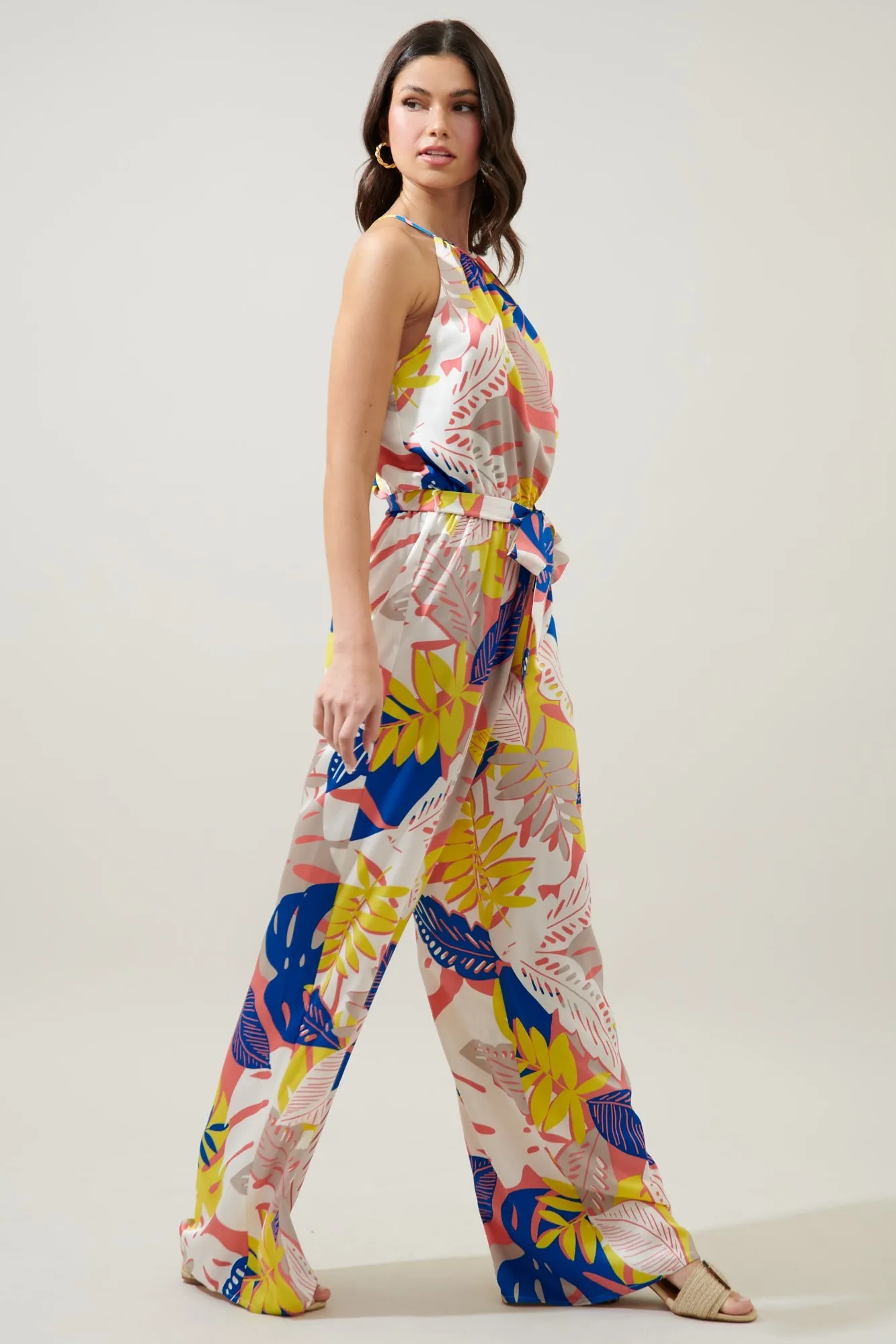 Tropical Paradise Wide Leg Jumpsuit sold by Sugarlips product image thumbnail 3