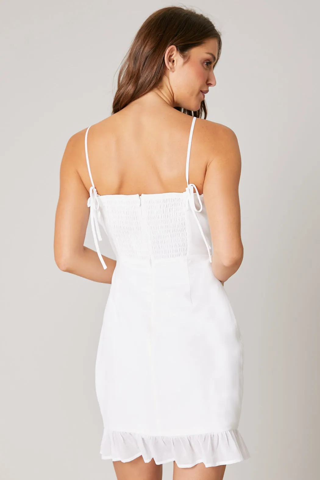 Kaia Tie Strap Mini Dress sold by Sugarlips product image thumbnail 2