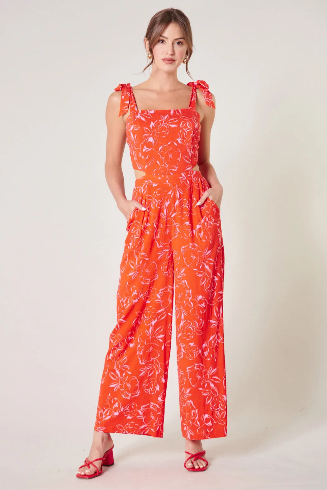 Electric Ways Infrared Harley Cutout Jumpsuit sold by Sugarlips product image thumbnail 2