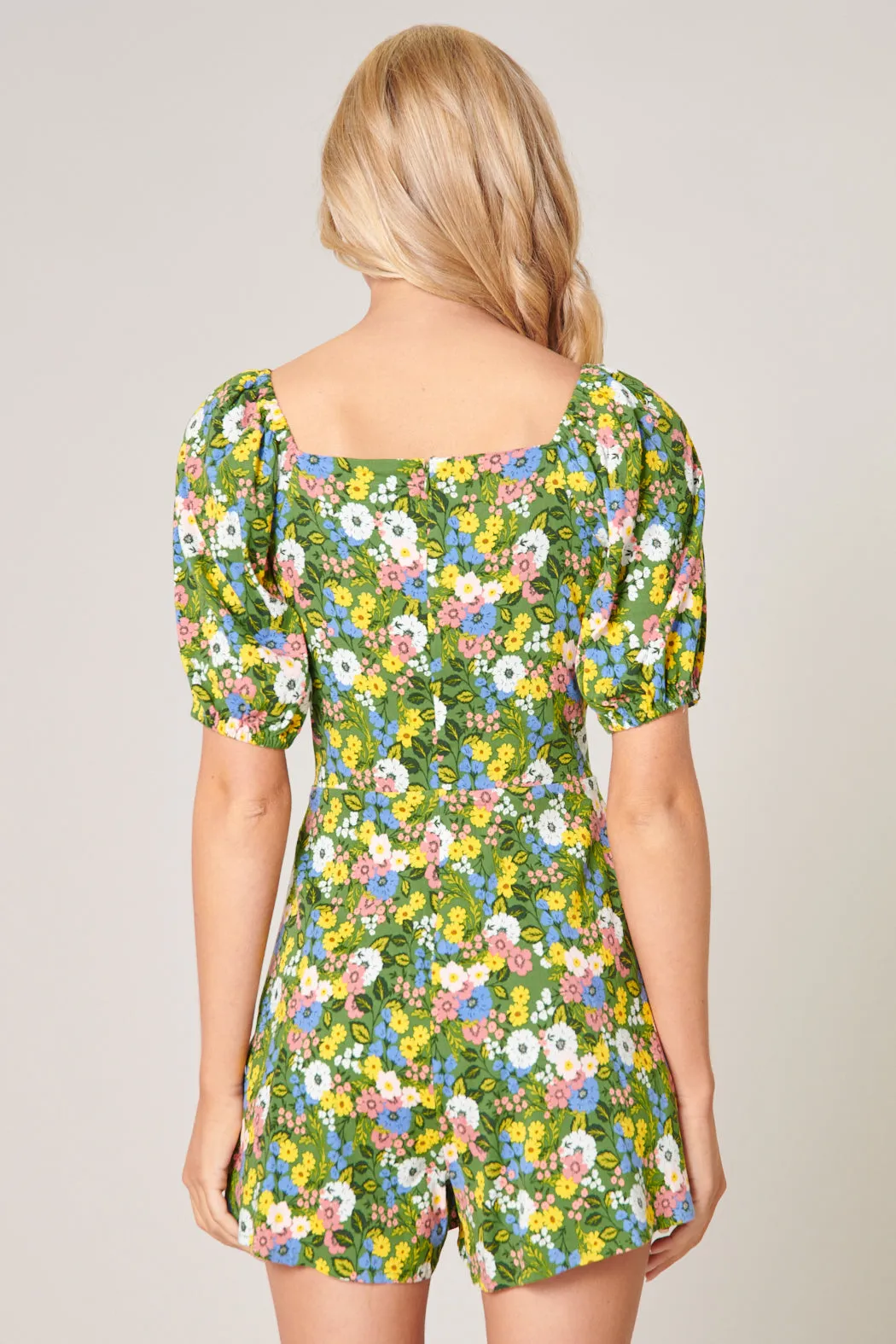 Galway Floral Everheart Romper sold by Sugarlips product image thumbnail 2