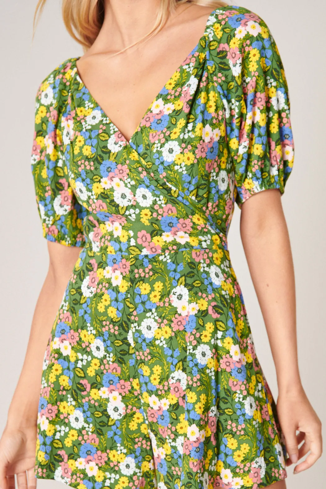 Galway Floral Everheart Romper sold by Sugarlips product image thumbnail 5