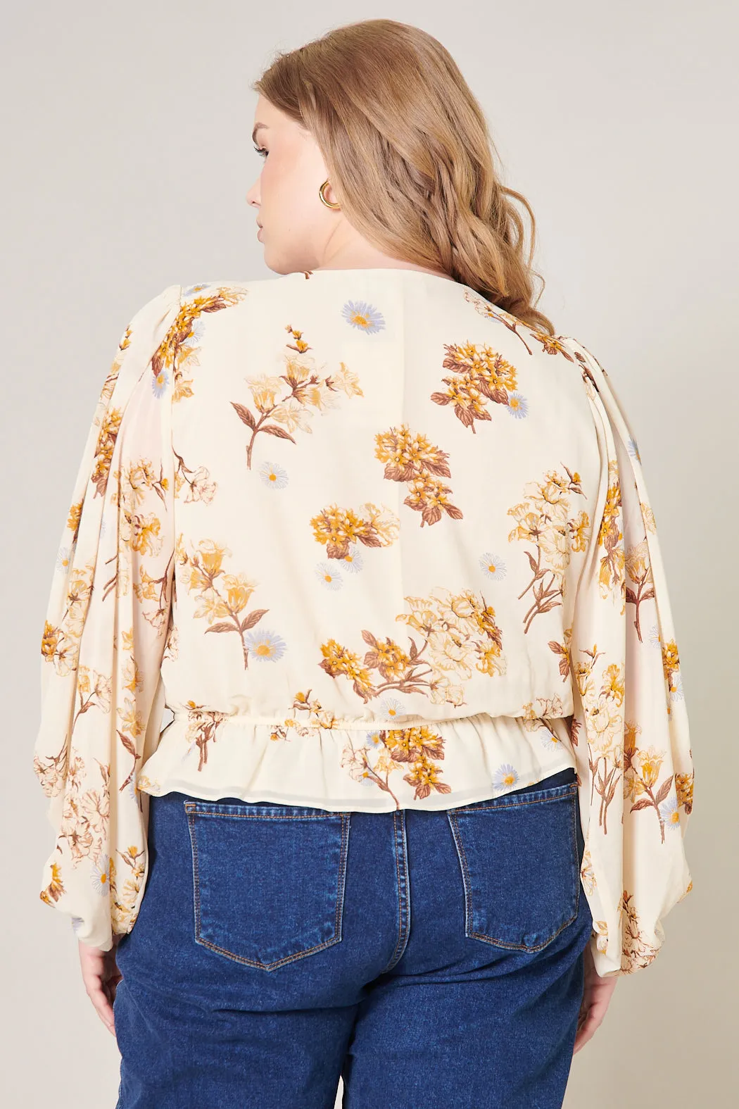 Clarabelle Honey Ways Balloon Sleeve Blouse Curve sold by Sugarlips product image thumbnail 2