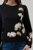 Nathalia Floral Long Sleeve Sweater sold by Sugarlips
