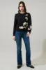 Nathalia Floral Long Sleeve Sweater sold by Sugarlips