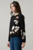 Nathalia Floral Long Sleeve Sweater sold by Sugarlips