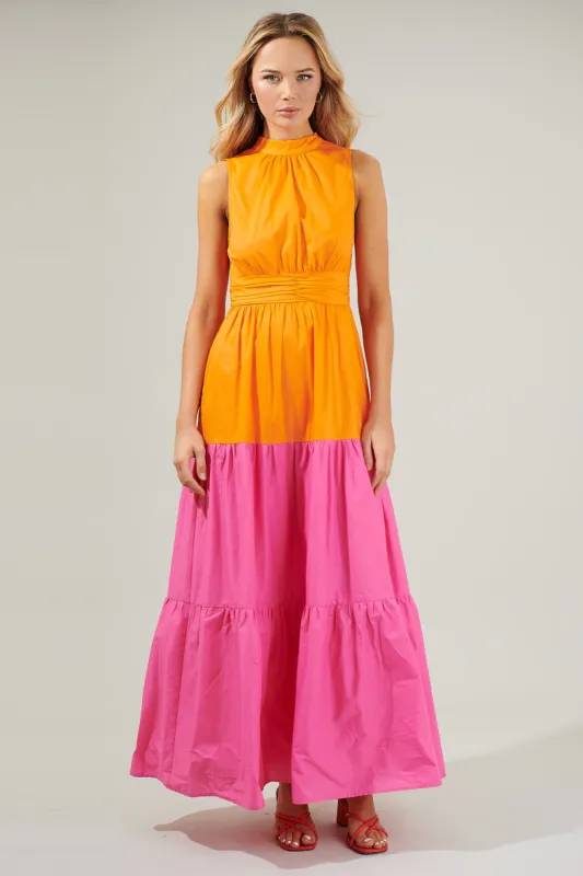 Riley Halter Maxi Dress sold by Sugarlips