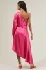 Gina One Shoulder Maxi Dress sold by Sugarlips