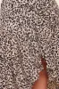 Saturated Love High-Low Leopard Print Midi Skirt Curve sold by Sugarlips