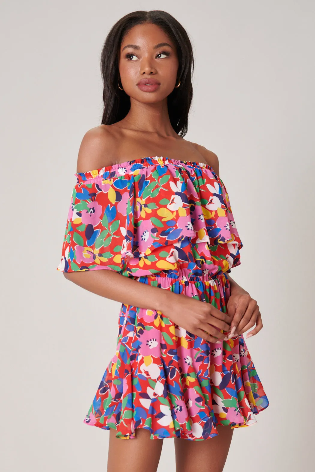 Sweet Soul Off the Shoulder Besame Romper sold by Sugarlips product image thumbnail 3