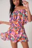 Sweet Soul Off the Shoulder Besame Romper sold by Sugarlips