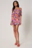 Sweet Soul Off the Shoulder Besame Romper sold by Sugarlips