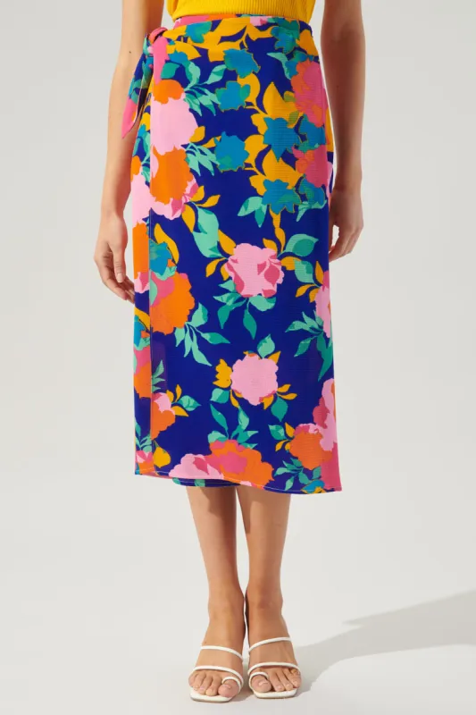 Heat Wave Sarong Wrap Skirt sold by Sugarlips