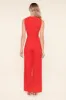 Genevieve Sleeveless Zipper Front Jumpsuit sold by Sugarlips