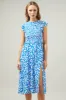 Palmas Amira Smocked Midi Dress sold by Sugarlips