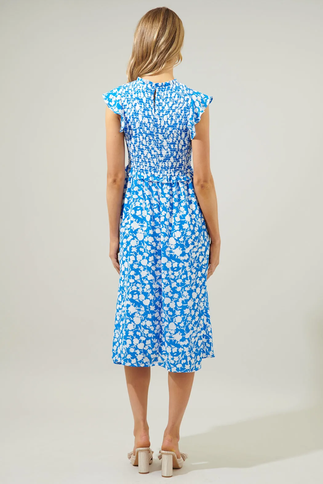 Palmas Amira Smocked Midi Dress sold by Sugarlips product image thumbnail 2