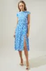 Palmas Amira Smocked Midi Dress sold by Sugarlips