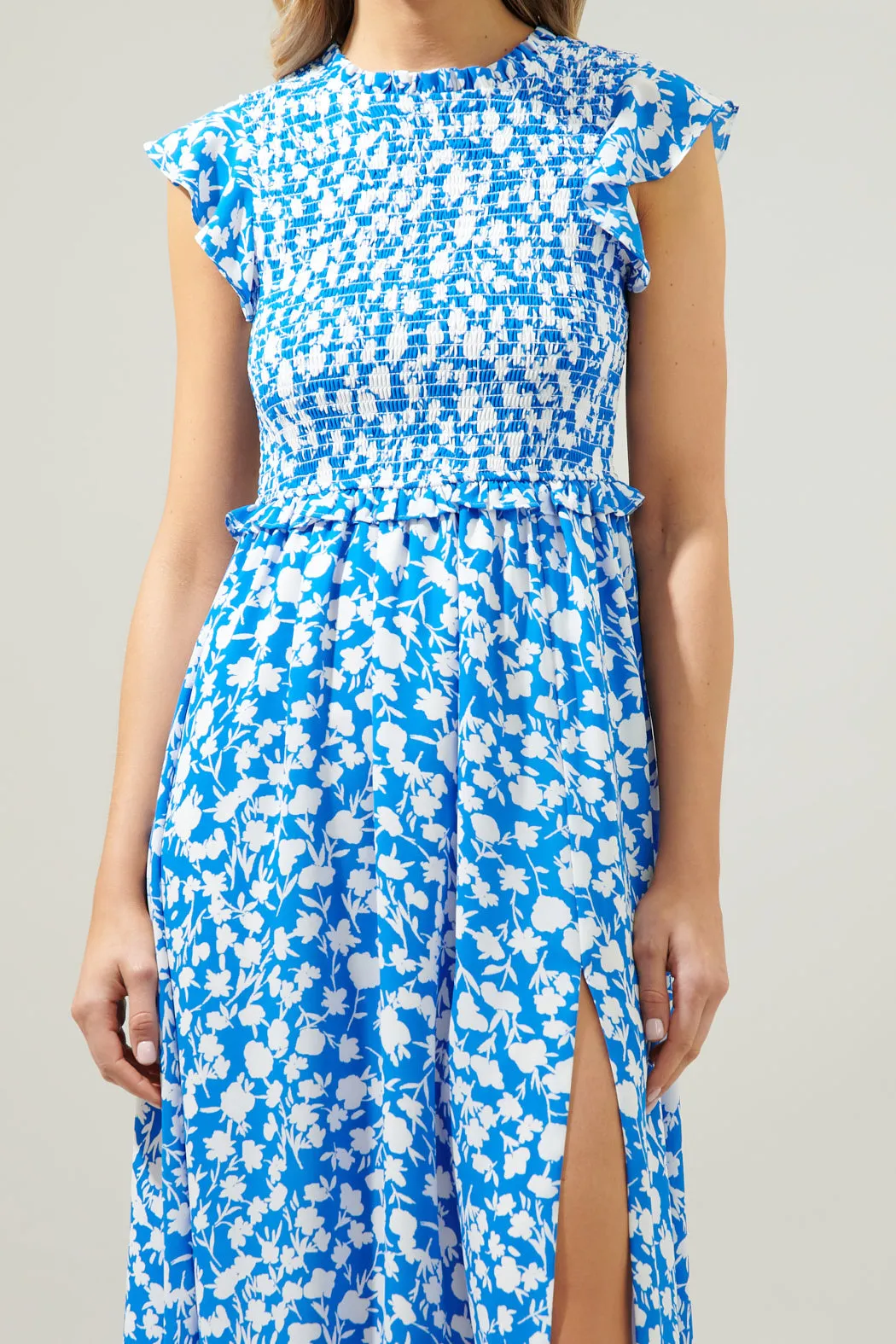 Palmas Amira Smocked Midi Dress sold by Sugarlips product image thumbnail 5