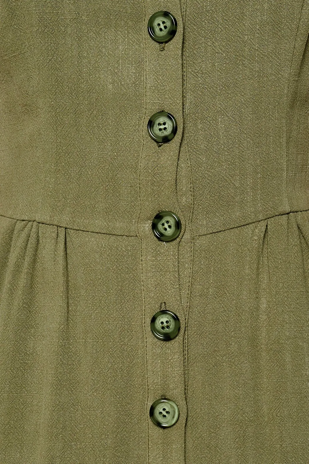 Charleston Button Down Jumpsuit sold by Sugarlips product image thumbnail 4