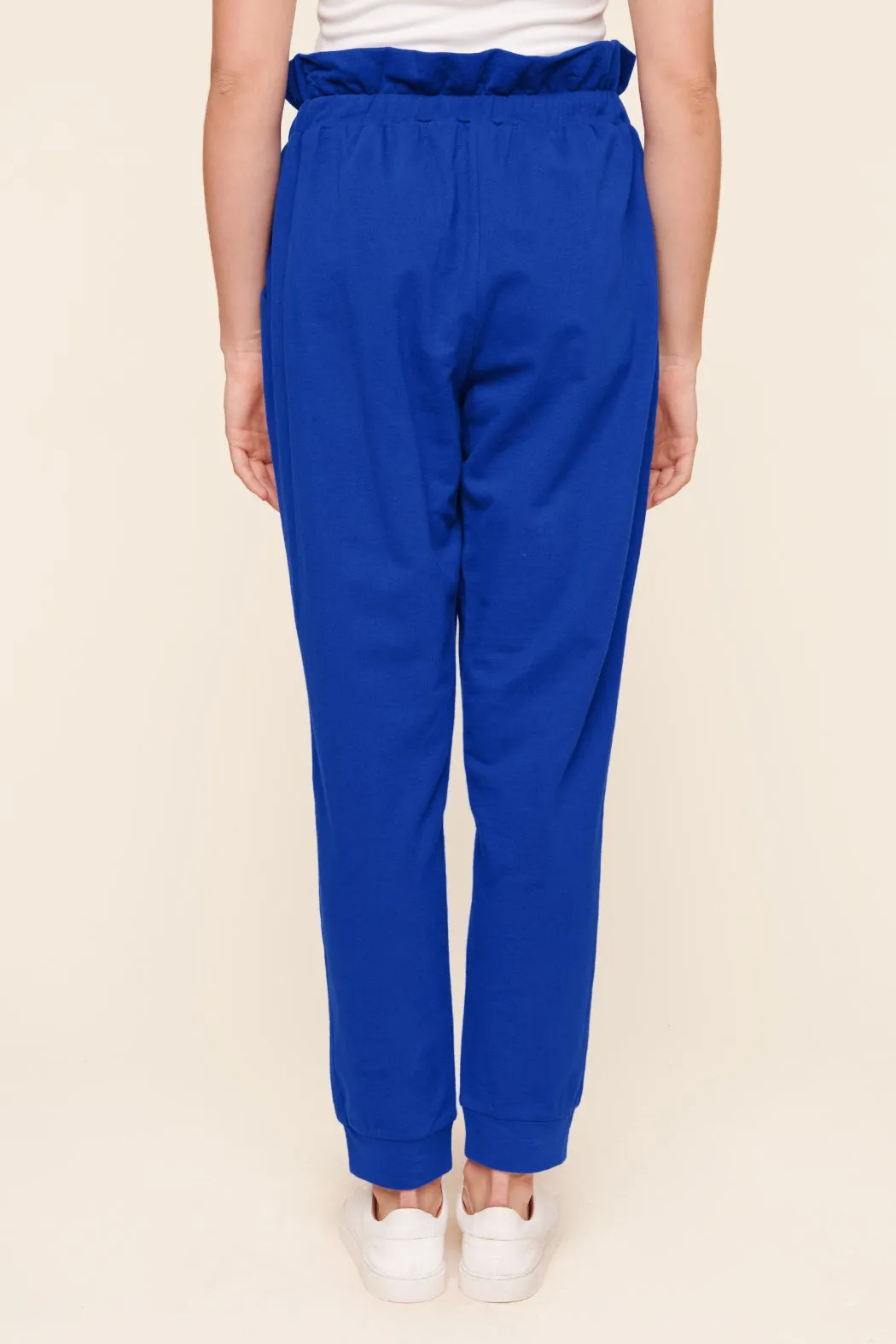 Anything Goes French Terry Knit Paperbag Joggers sold by Sugarlips product image thumbnail 4