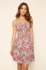Zariah Floral Smocked Mini Dress sold by Sugarlips