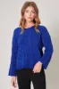 Foster Cable Knit Chenille Sweater sold by Sugarlips