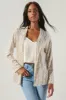 Friday Nights Sequin Tailored Jacket sold by Sugarlips