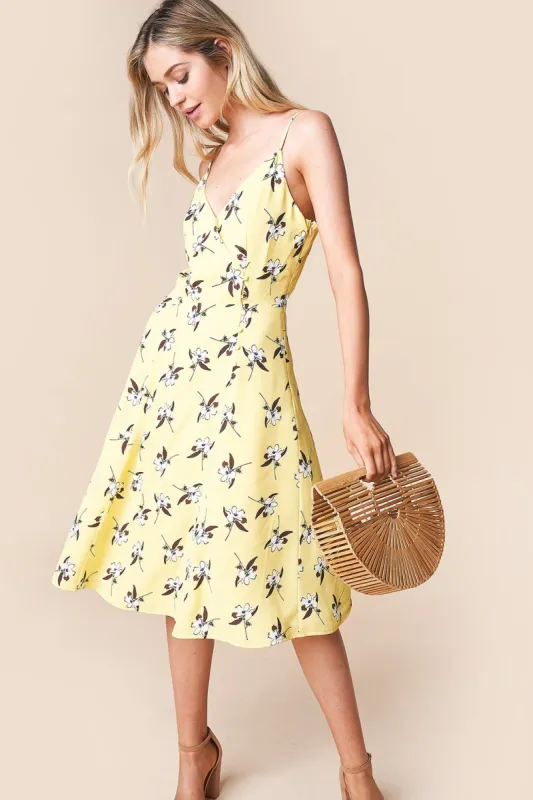 Rivi Floral Cami Dress sold by Sugarlips