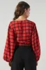 Hampshire Plaid Paradise Valley Long Sleeve Top sold by Sugarlips
