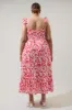 Aster Yare Smocked Cotton Voile Maxi Dress Curve sold by Sugarlips