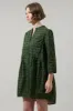 Zinnia Floral Brie Button Down Mini Dress sold by Sugarlips