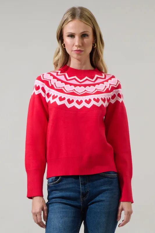 Lusby Love Raglan Sleeve Sweater sold by Sugarlips