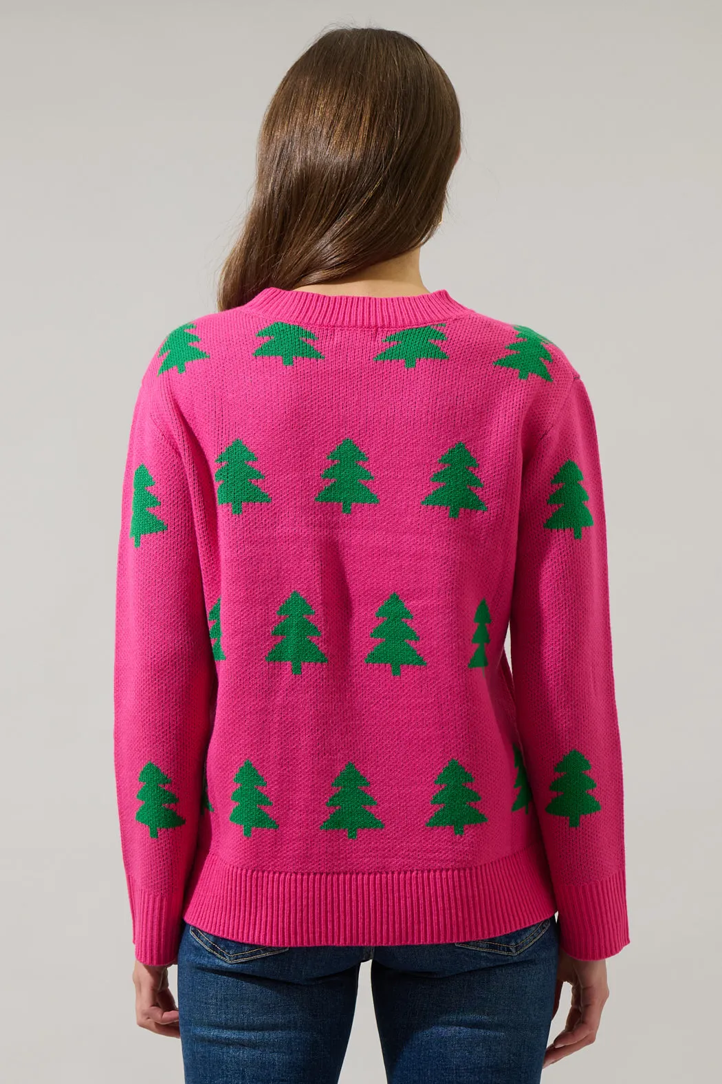Under the Tree Sequin Crewneck Sweater sold by Sugarlips product image thumbnail 3