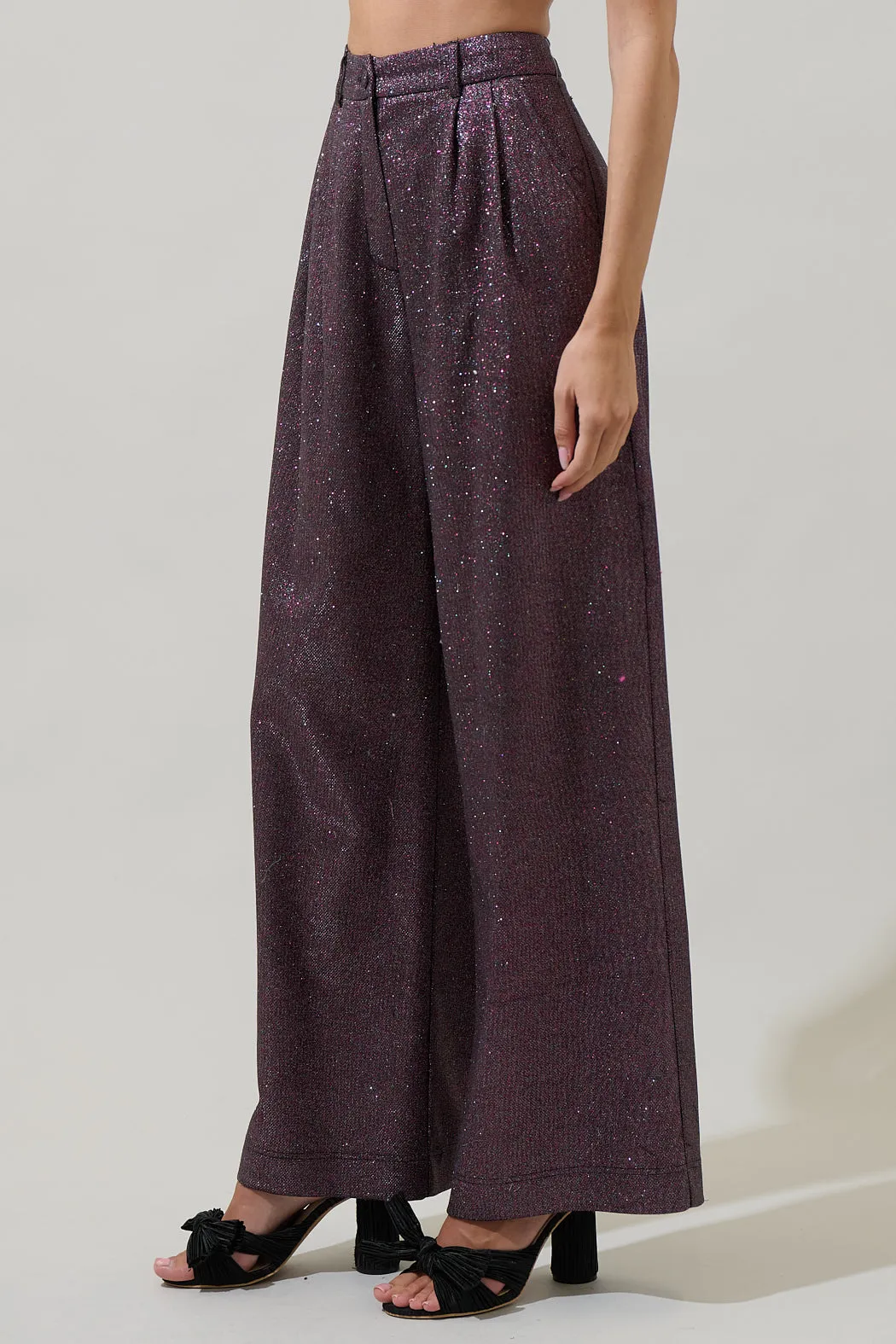 Ashton Glitter Adriella Wide Pants sold by Sugarlips product image thumbnail 3
