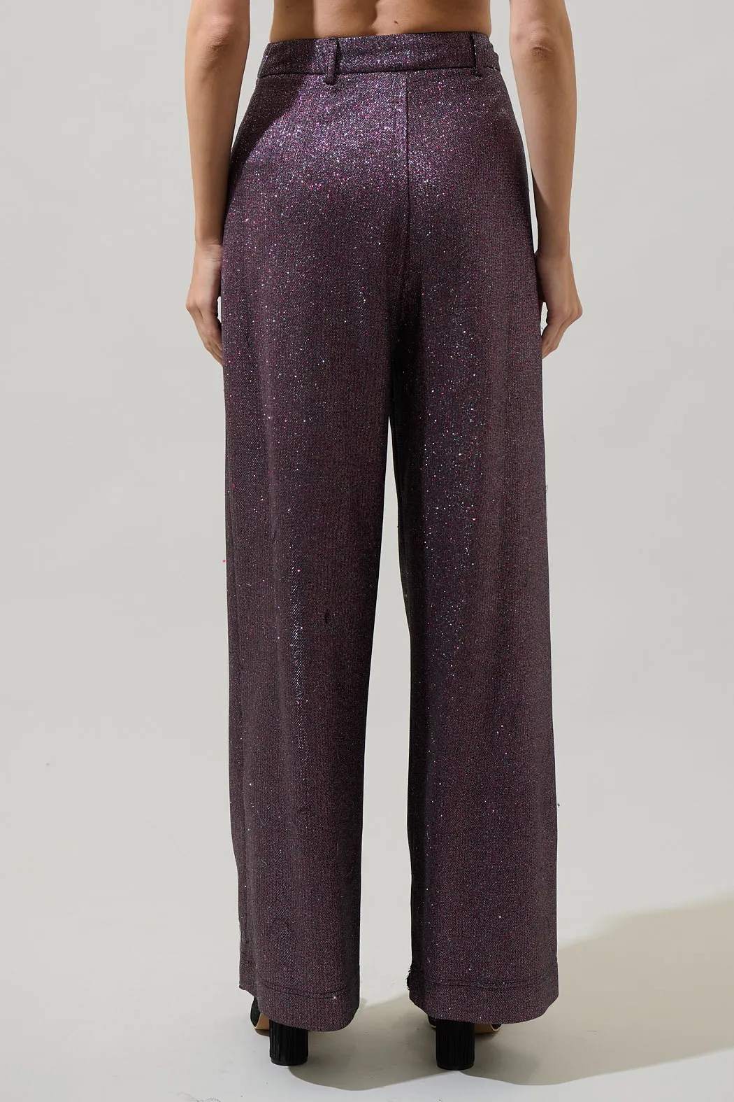 Ashton Glitter Adriella Wide Pants sold by Sugarlips product image thumbnail 2