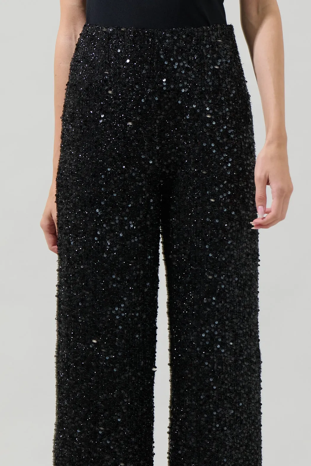 Katy Sequin Friday Nights High Waisted Pants sold by Sugarlips product image thumbnail 5