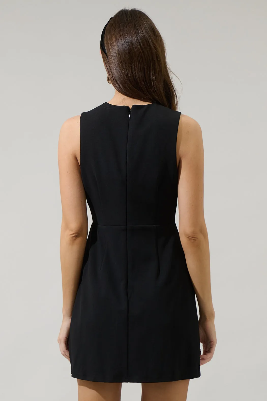 Tiffany Bow Amy Sleeveless Mini Dress sold by Sugarlips product image thumbnail 2