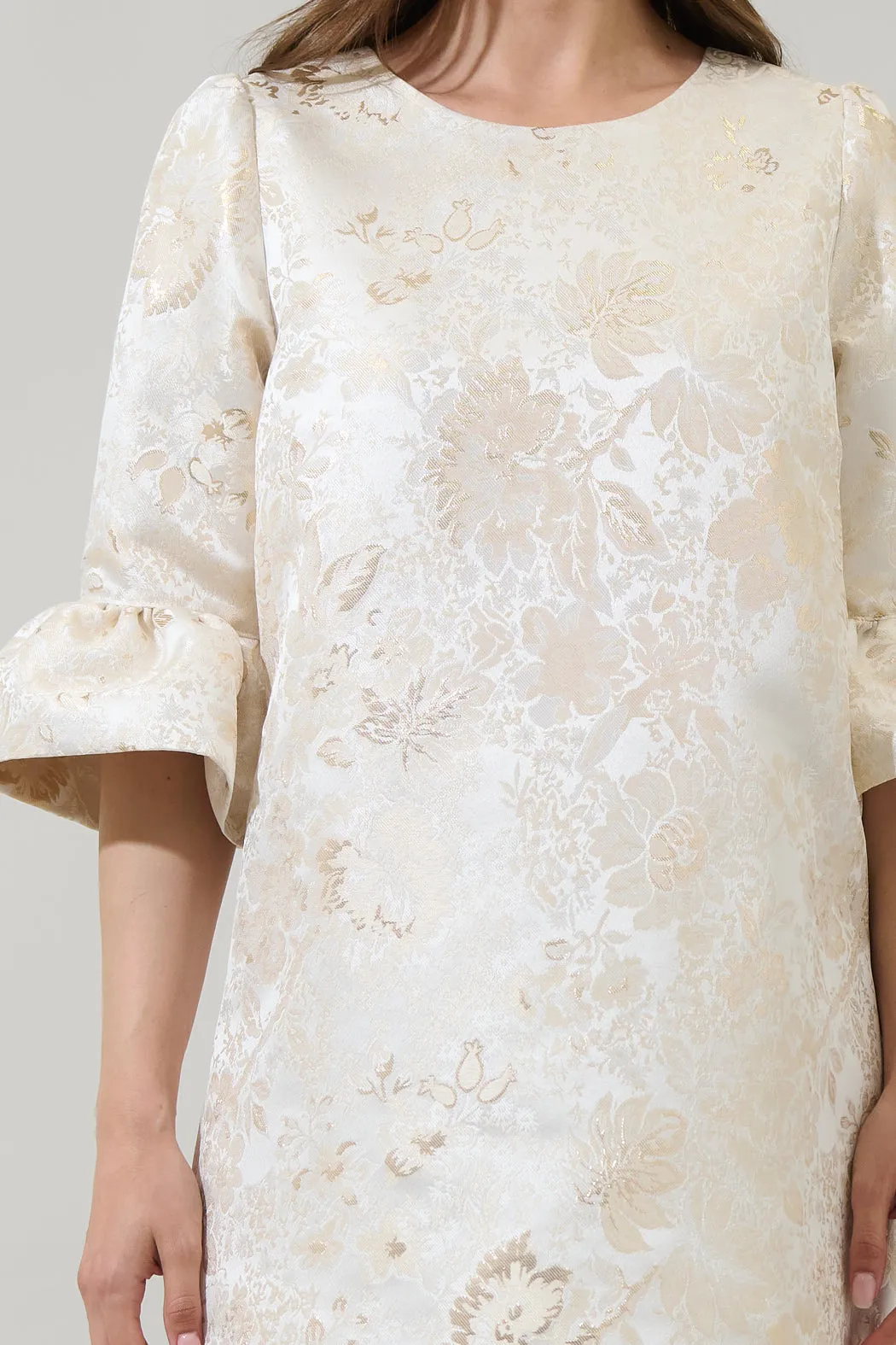 Lola Jacquard Aria Shift Mini Dress sold by Sugarlips product image thumbnail 5