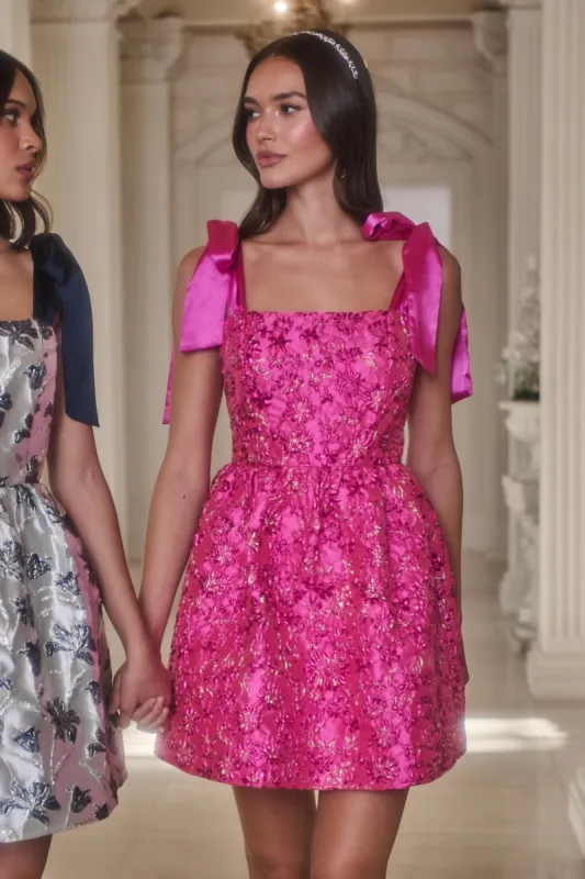 Harrington Jacquard Nidia Mini Dress sold by Sugarlips