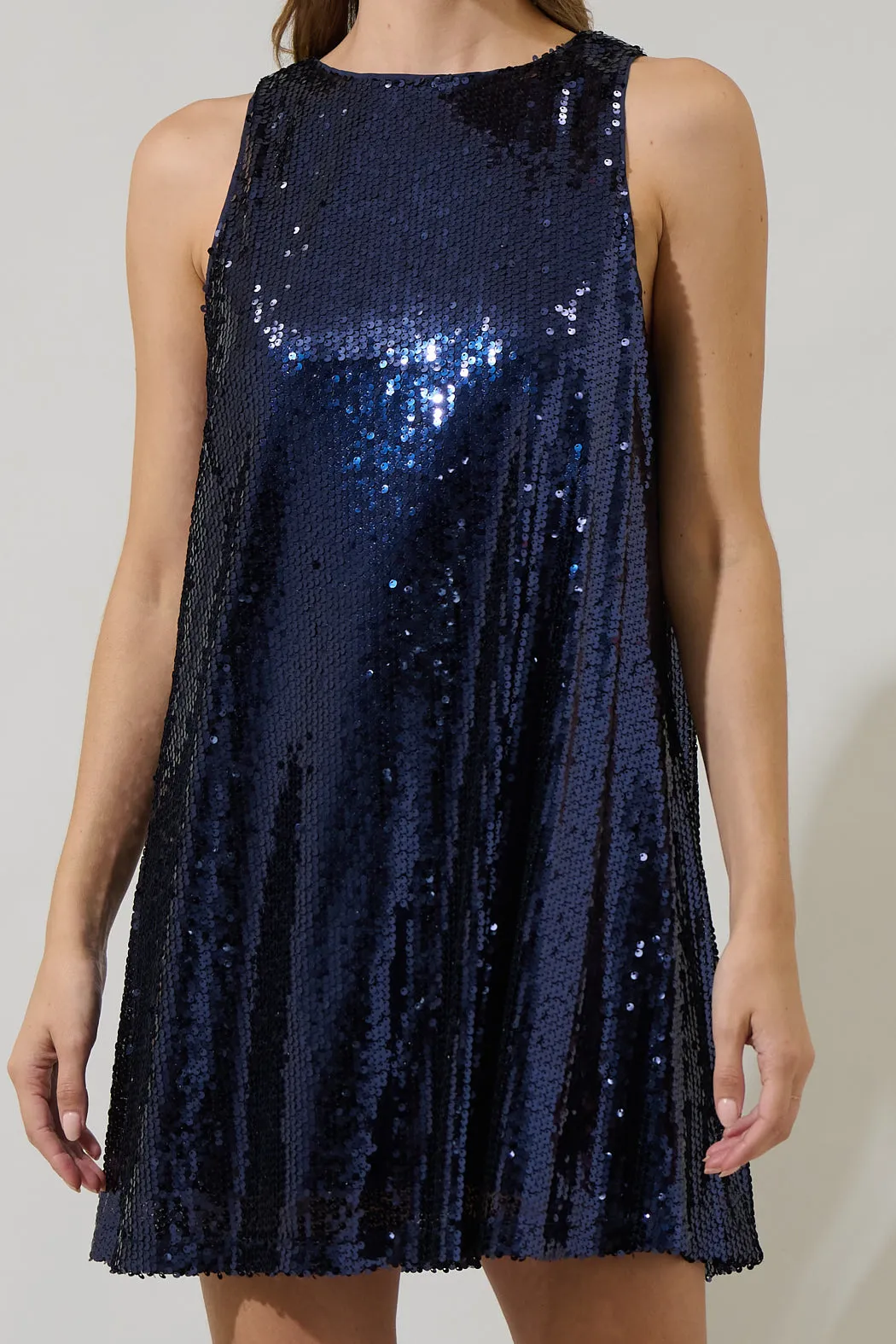 Liviana Sequin Sleeveless Mini Dress sold by Sugarlips product image thumbnail 5