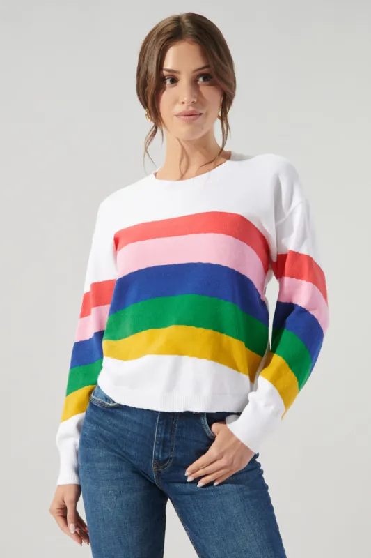 Tansy Rainbow Sweater sold by Sugarlips
